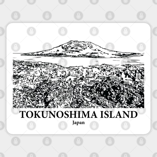 Tokunoshima Island - Japan Magnet by Lakeric